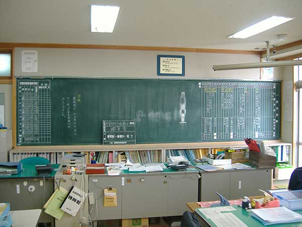 黒板改修1